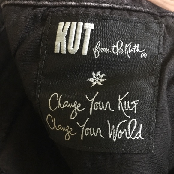 Kut From The Kloth Stevie Straight Leg Black Jeans - Picture 5 of 8